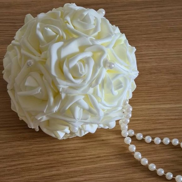 Flower Girl Crown and Floral Ball - Picture 4 of 14